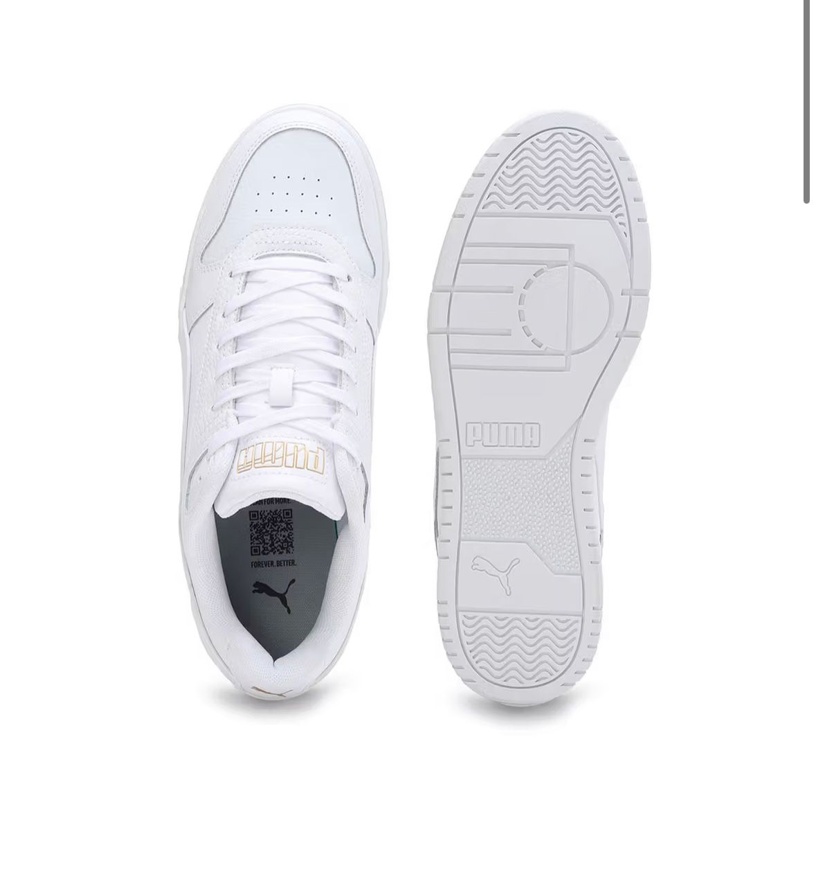 Court Shatter Men's White Sneakers