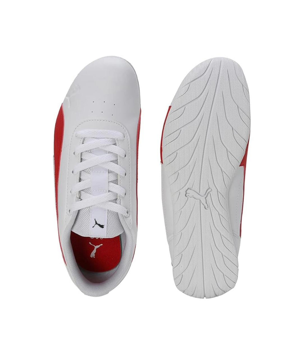 Red and White Sneakers for Men