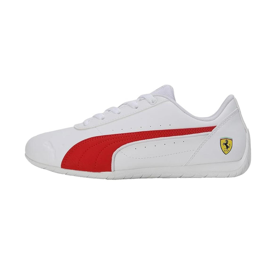 Red and White Sneakers for Men
