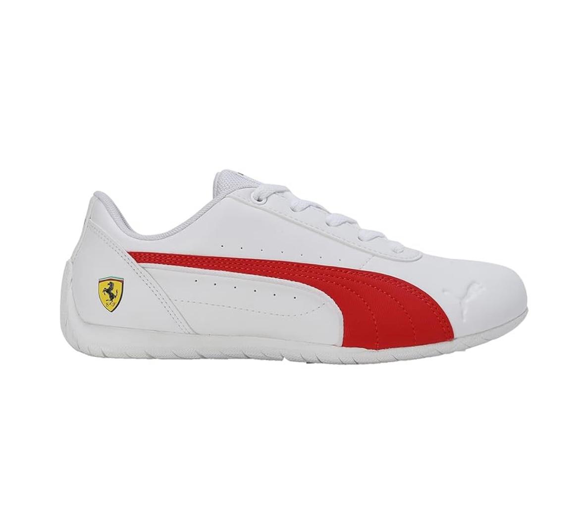 Red and White Sneakers for Men