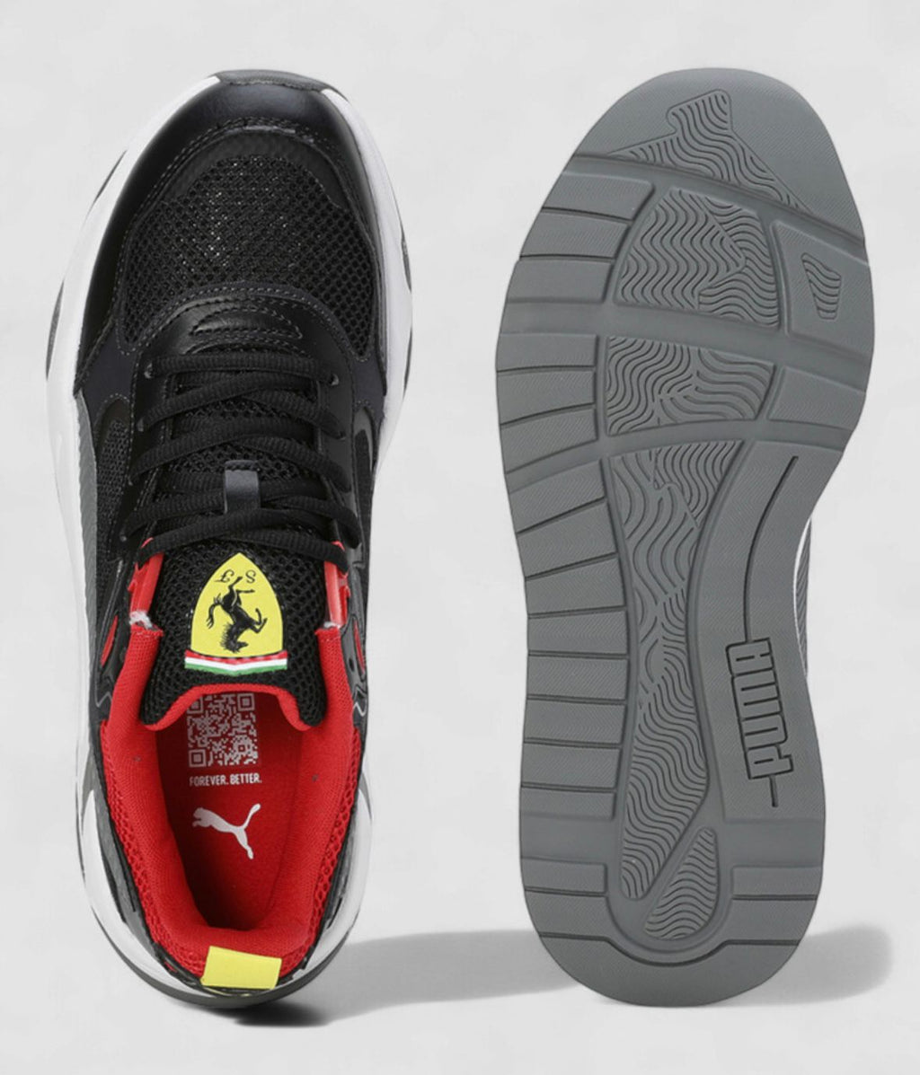 Red and Black Funky Sneakers for Men