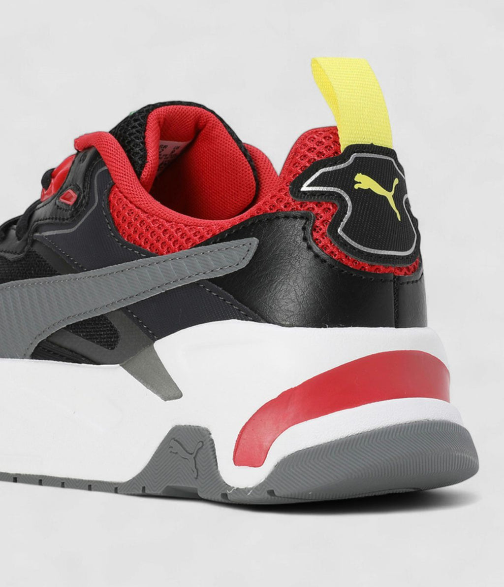 Red and Black Funky Sneakers for Men