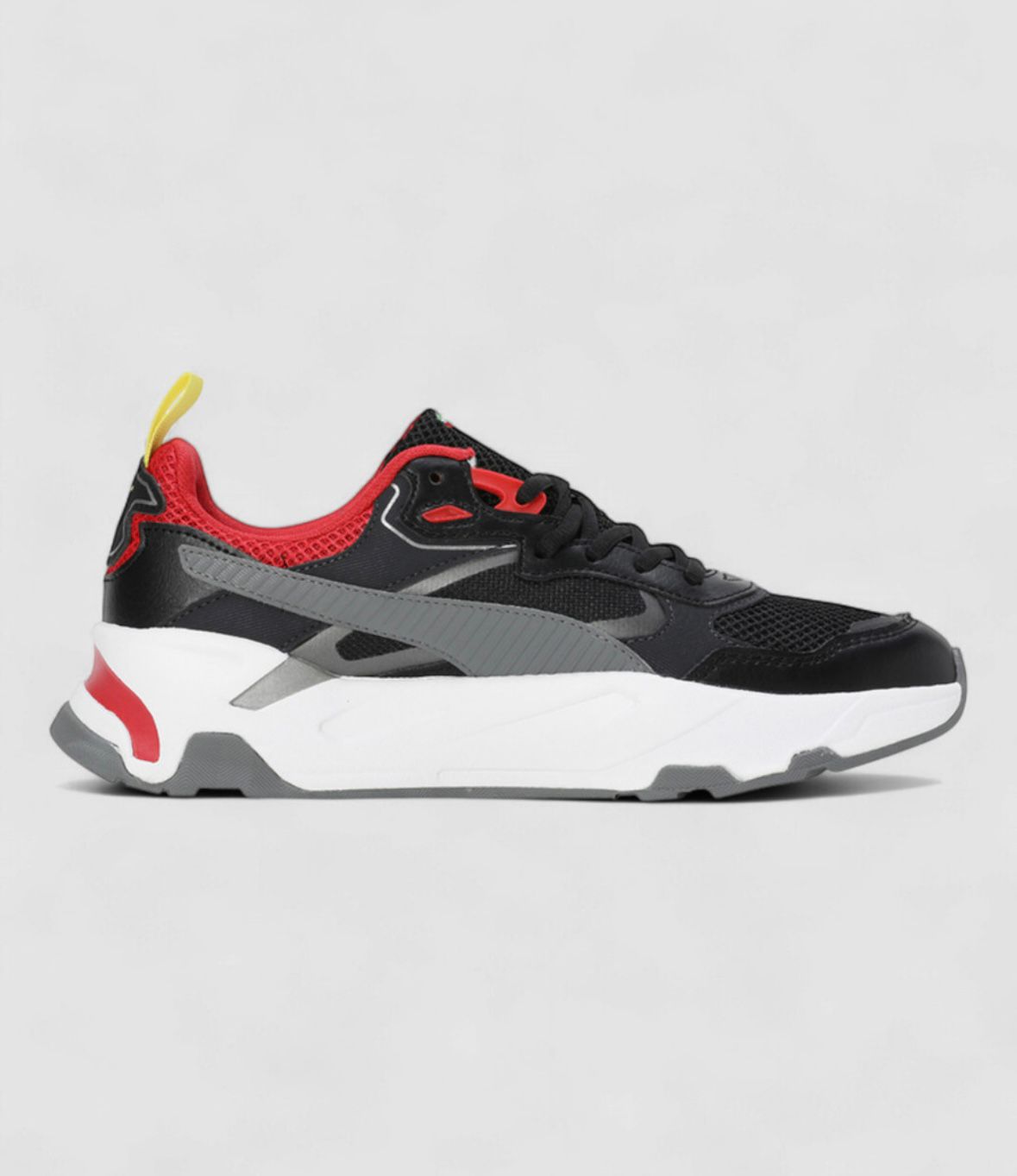 Red and Black Funky Sneakers for Men